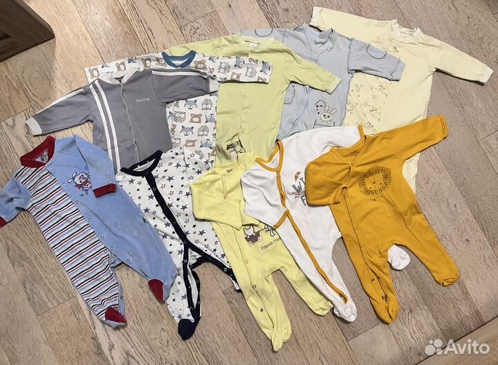 Детские вещи пакетом 3-9 мес Бронь
