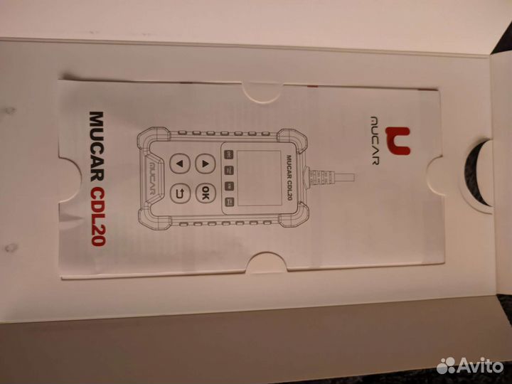 Диагностический сканер mucar CDL20 OBD2