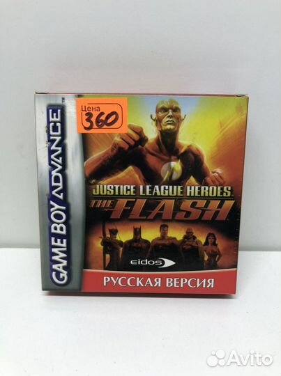 Картридж Flash Justice League Heroes для GBA