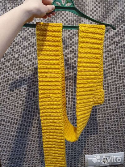 Шарф желтый