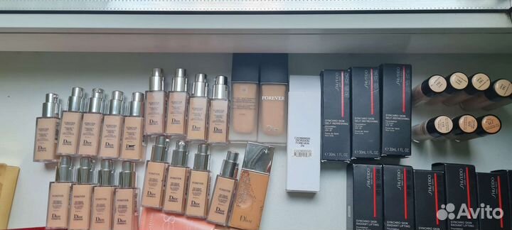 Тональные крема dior,chanel,shiseido,armani