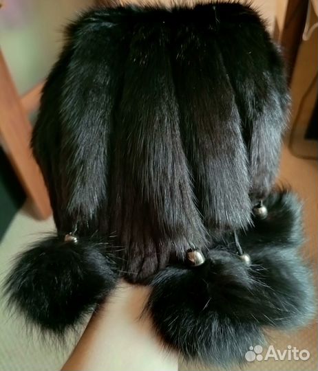 Шапка зимняя меховая женская