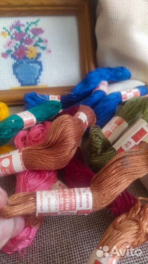Нитки мулине для вышивания