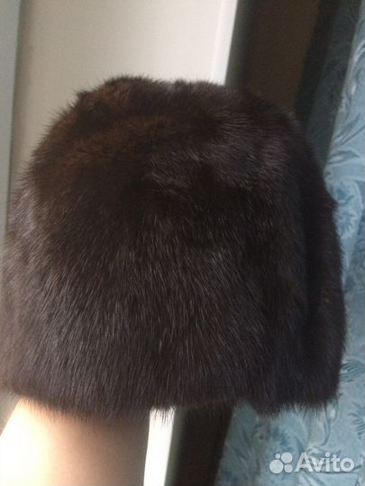 Шапка норковая женская