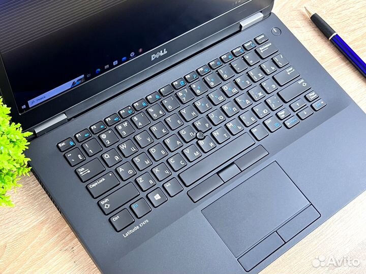 Мощный Dell latitude 7470 (i7/16Gb/SSD256/ips)