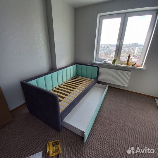 Детская мягкая кровать