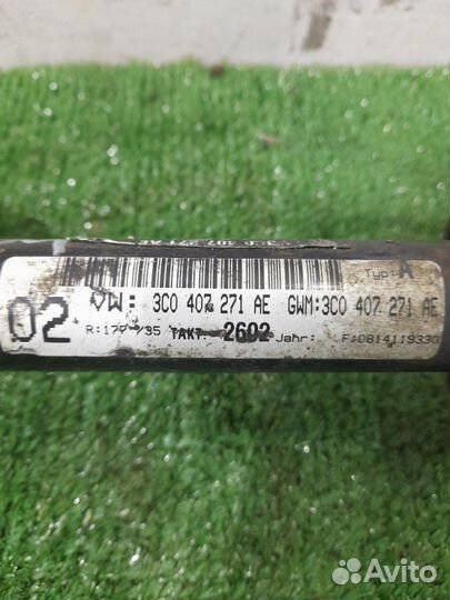 Привод передний левый Volkswagen Passat B6 седан