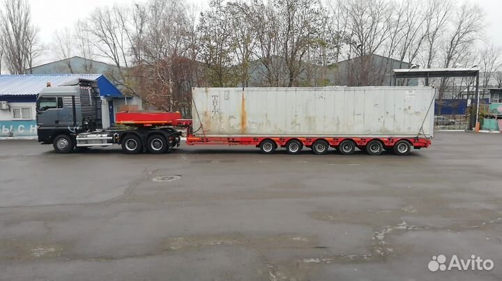 Аренда Трала/Услуги Трала/Низкорамный Тралл foton