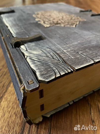 Шкатулка с символикой Гарри Поттер (Гриффиндор, Сл