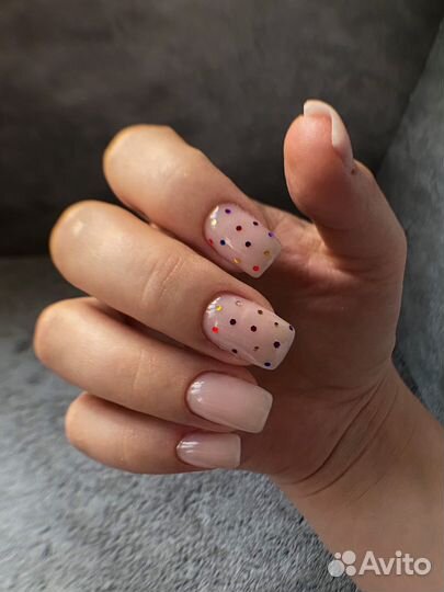 Маникюр с покрытием гель лак