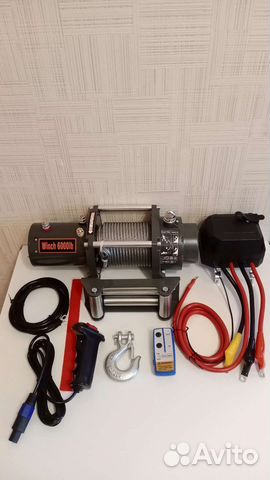 Лебедка электрическая 6000 lbs