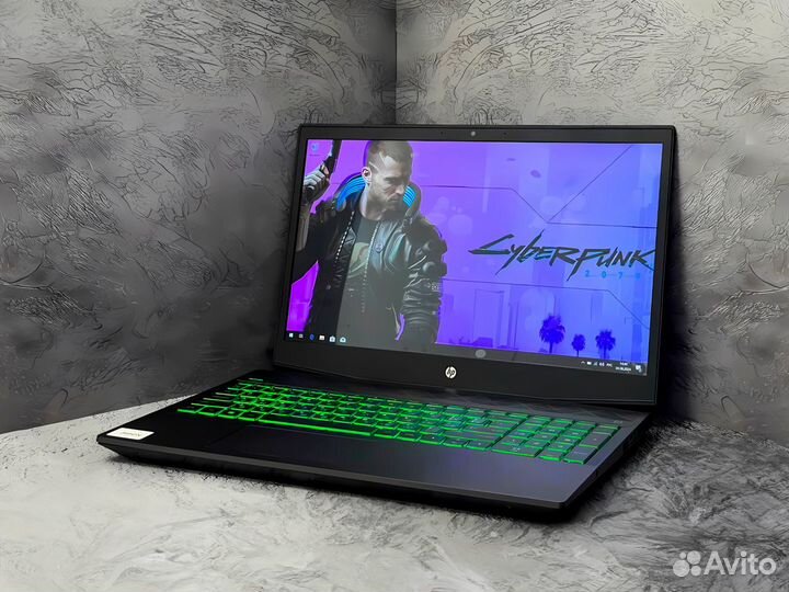 Игровой ноутбук HP: Core i7 + GTX1050Ti 4Gb