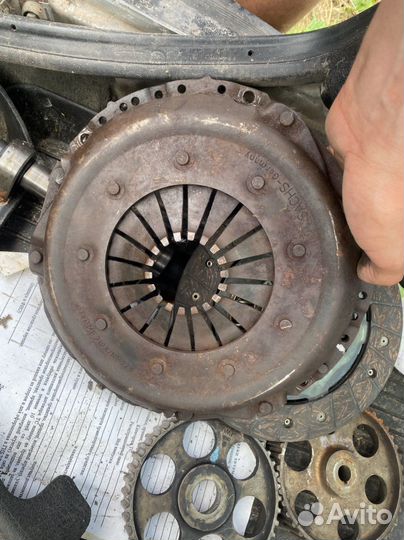Сцепление на audi 80
