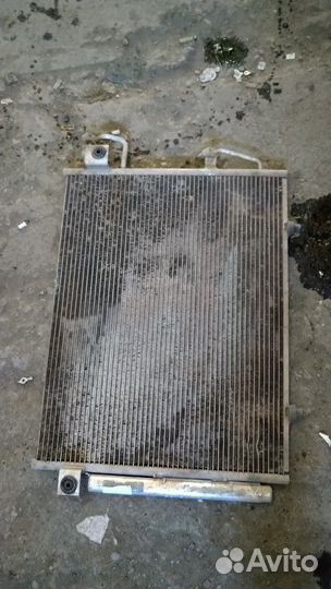 Радиатор кондиционера Mitsubishi pajero 4 3.2