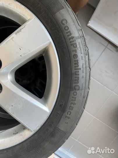 Диски r16 с резиной Continental