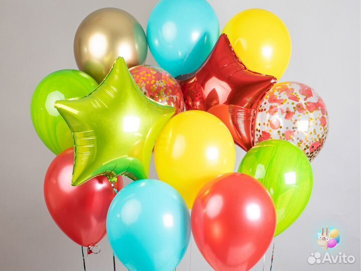 Воздушные шары Гелиевые шарики с доставкой Колпино