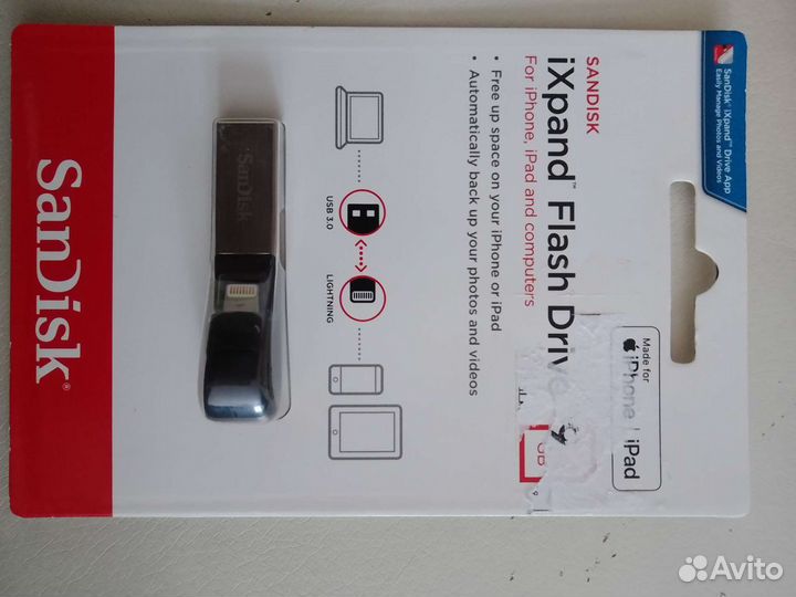 Ixpand flash Drive 64 GB.Sandisk