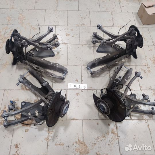 Узел подвески задний Mercedes s w222