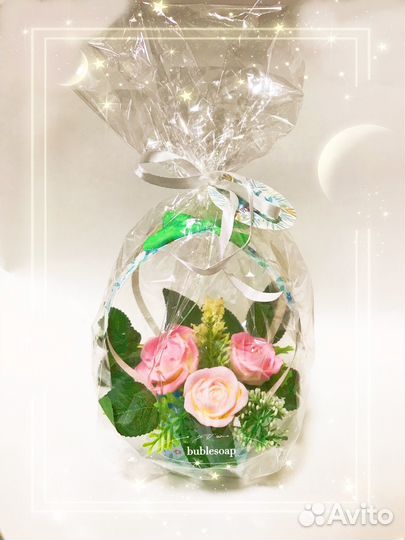 Букет из мыла