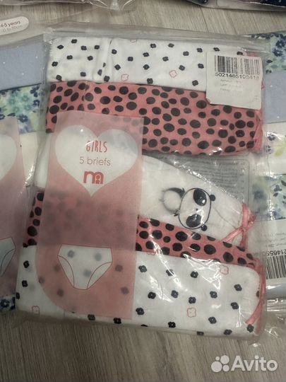 Нижнее белье mothercare новое для девочки