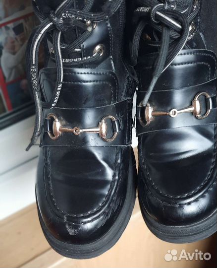 Ботинки на девочку 36р