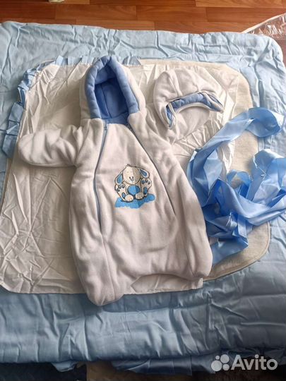 Конверт на выписку зимний