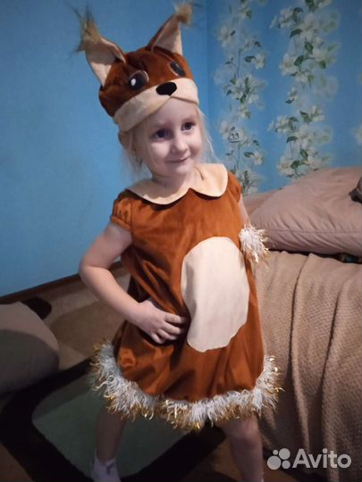 Новогодний костюм белочки