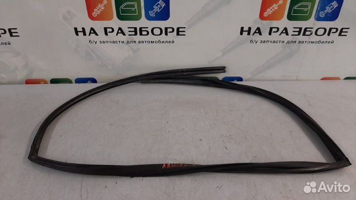 Уплотнительная резинка стекла двери задняя левая