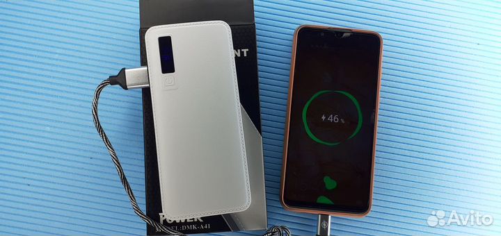Внешний аккумулятор 20000mah Powerbank 3 USB