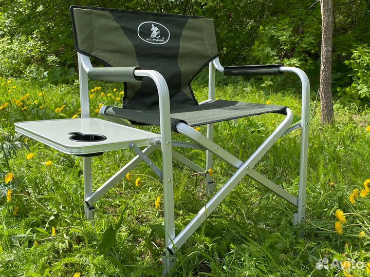 Кресло складное алюминевое (новое)
