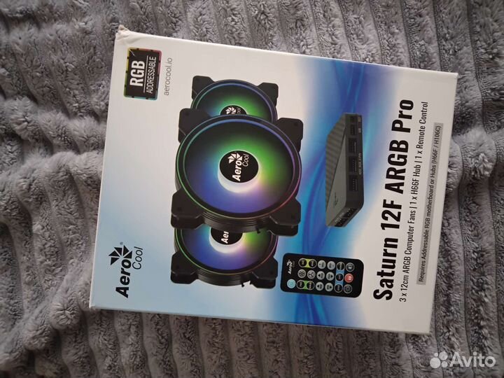 Куллеры с аргб и хабом