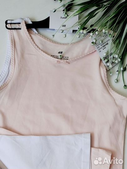 Майки и трусики H&M 134 для девочки