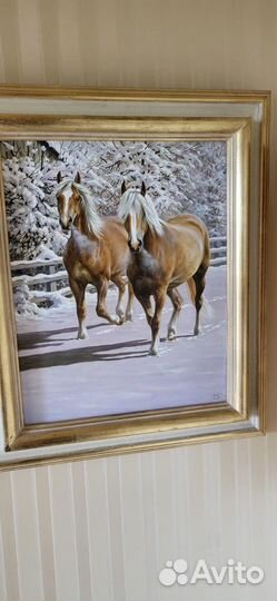 Картины с лошадьми Немецкого художника