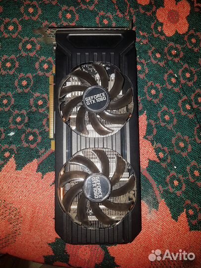 Видеокарта gtx 1060 6gb palit