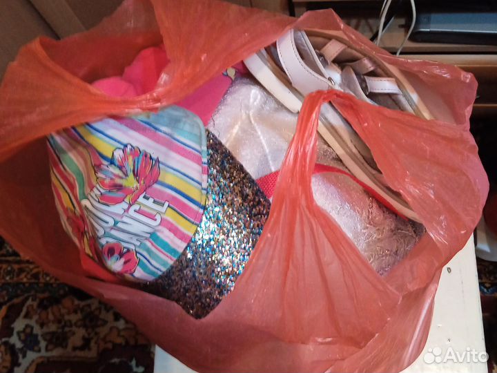 Вещи пакетом для девочки 98 104