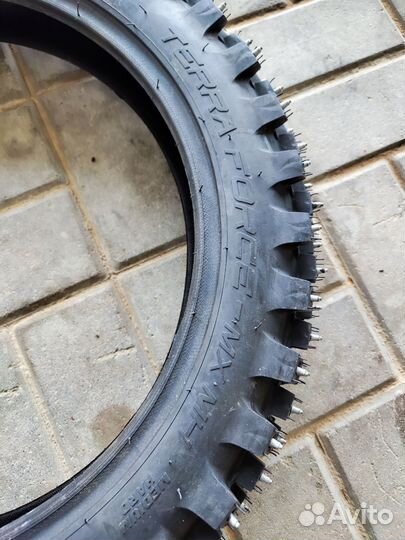 Резина 90/100/16 шипы mitas