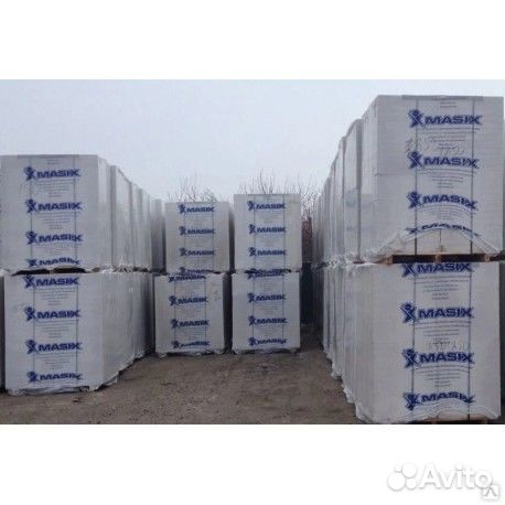 Газосиликатные блоки Масикс