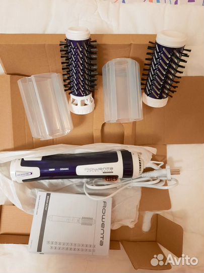 Фен щетка rowenta новая