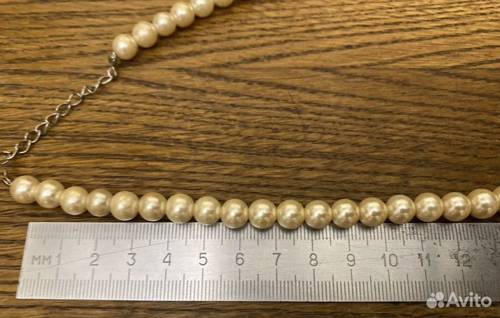 Бусы из искусственного жемчуга