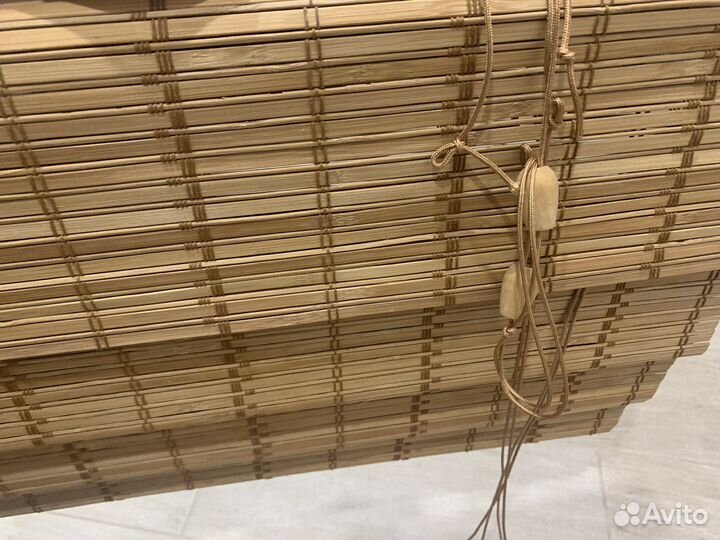 Продается Римская штора, жалюзи, дерево 2 шт