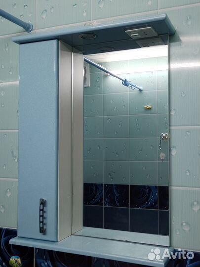 Зеркало в ванную с подсветкой бу