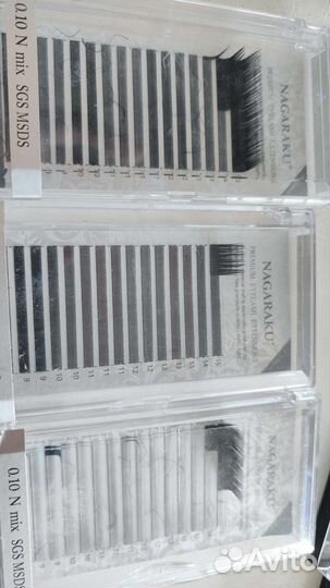 Ресницы для наращивания бу