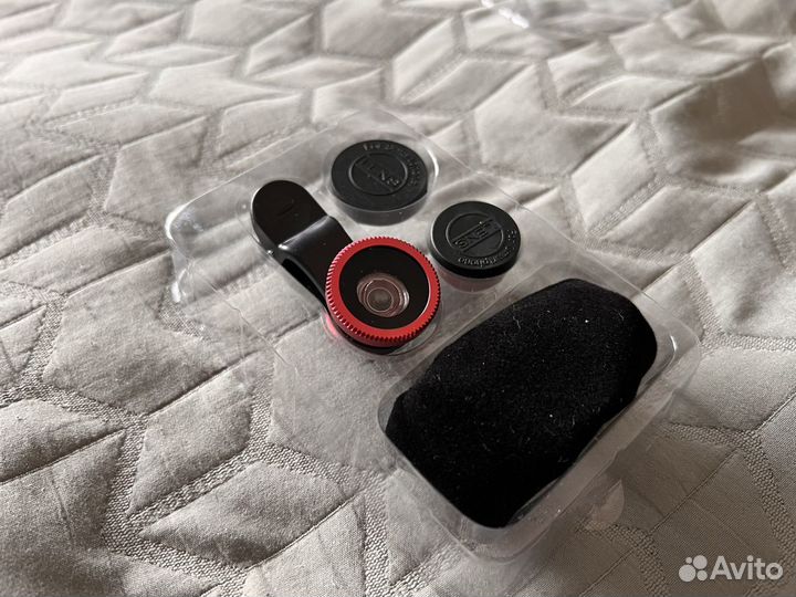 Линзы 3в1 для телефона. Универсальное крепление