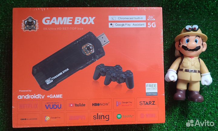 Игровая приставка Game Box на Android в Марио