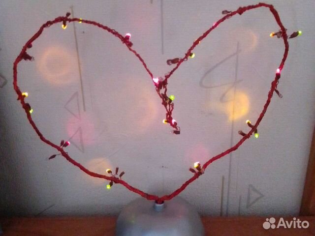 Гирлянда, свет декор, батарейк