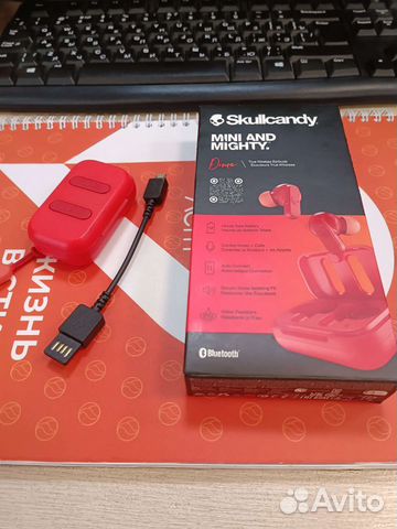 Наушники Skullcandy Dime (Red)