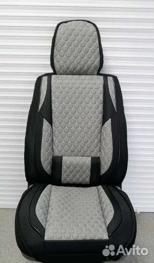 Чехлы накидки из льна ортопедические премиум к-т