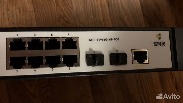 Коммутатор управляемый SNR-S2985G-8T-POE
