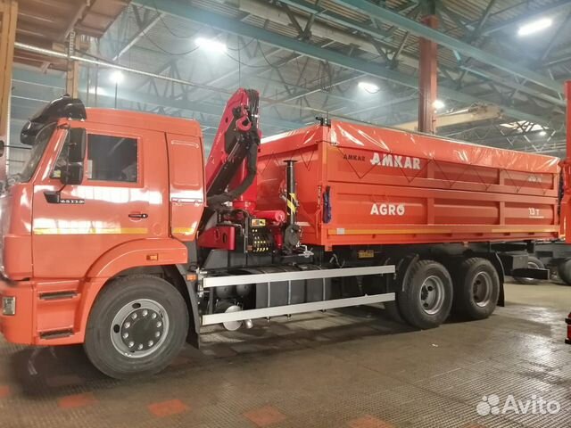 КАМАЗ 65115-773094-50 с КМУ, 2023