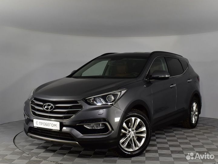 Hyundai Santa Fe 2.2 AT, 2017, 42 433 км